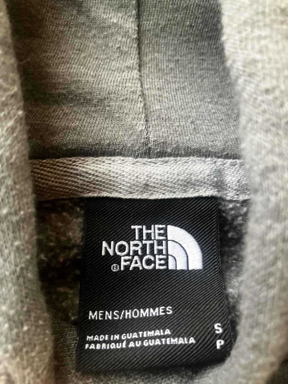 The North Face Mens Gray Pullover Hoodie Logo Graphic Sweatshirt Small